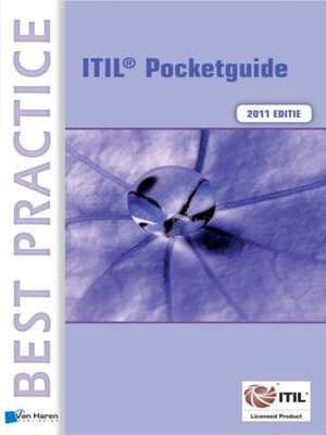 cover image of ITIL&#174; 2011 Editie--Pocketguide